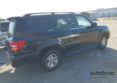 2002 Toyota Sequoia Limited V8 from USA, damaged, VIN 5TDZT38A82S089085